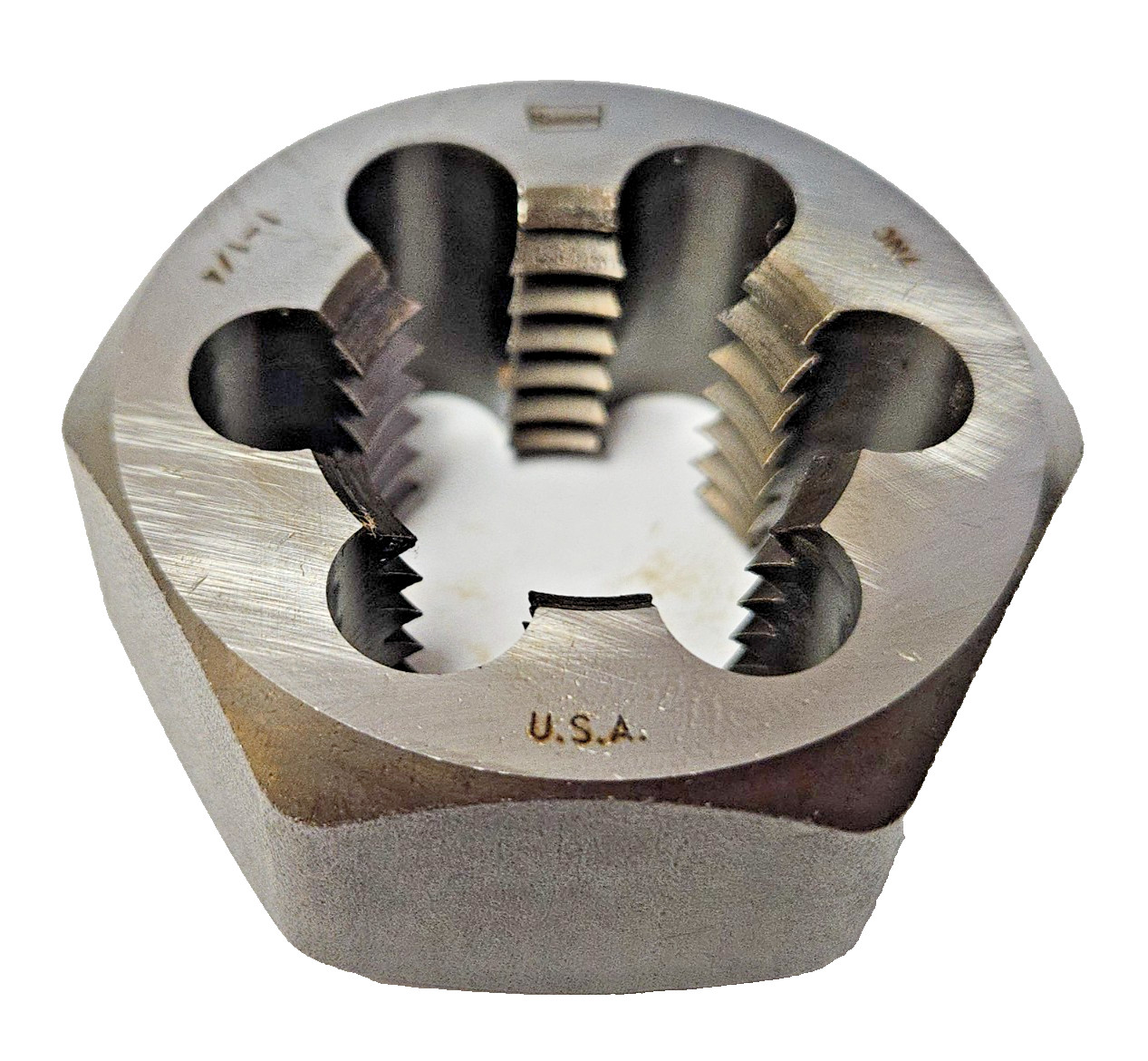 CURENTLY UNAVAILABLE 7270 1-1/4-7 NC x 2-3/16″ Irwin Hex Rethread Di RH