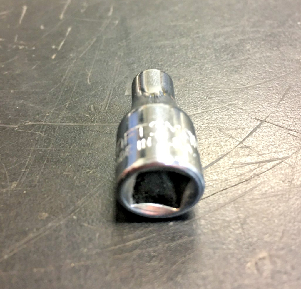 Craftman 5/32, -V-43481 Socket, 1/4 Drive, 6 POINT, USA