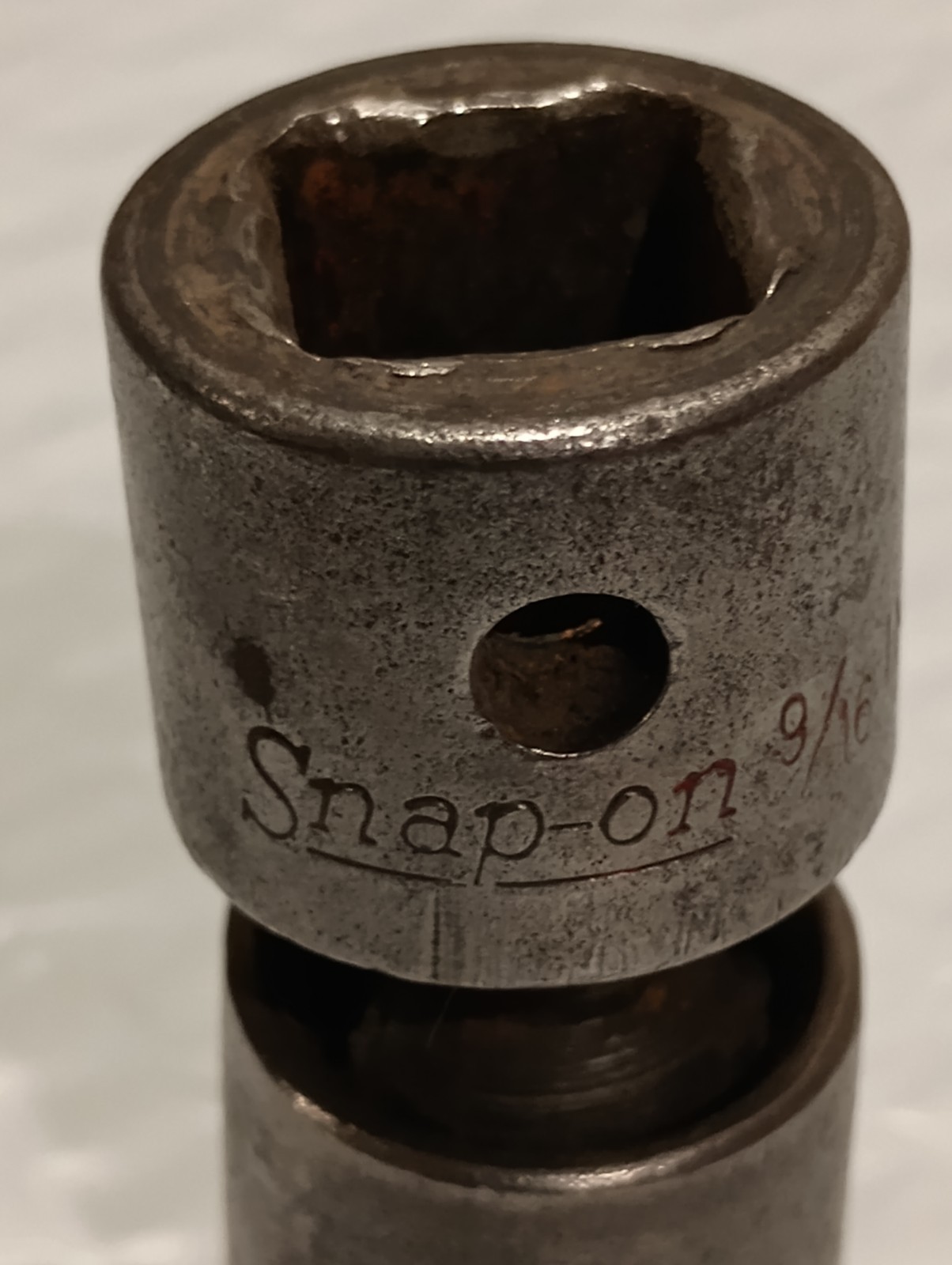 SNAP ON TOOLS IMBL180A, 1/2″ DRIVE, 9/16″ SWIVEL IMPACT SOCKET, SHALLOW, 6 POINT