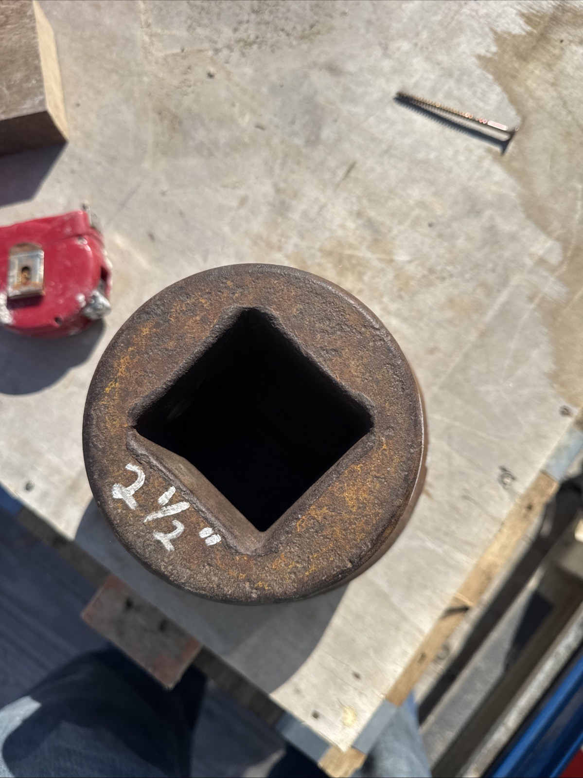 4 5/8 Inch Impact Socket 2.5 Inch Drive 2 1/2 Inch Ingersoll Rand 21h148