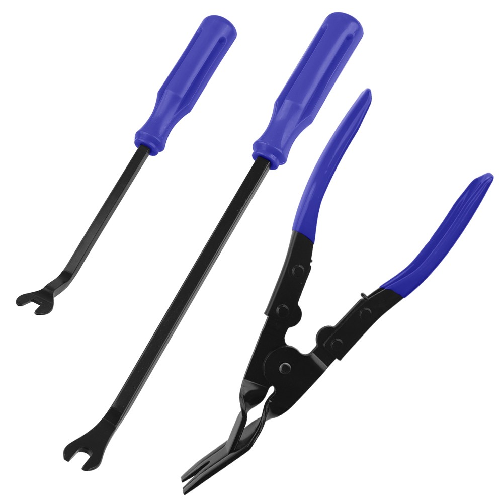 8PCS Car Trim Clip Upholstery Removal Tool Door Panel Fastener Pin Pliers Puller