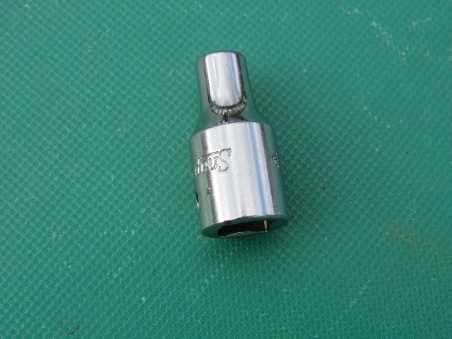 SNAP ON 5/32″ TM05 1/4″ DRIVE SAE 6 POINT SHALLOW UNDERLINE SOCKET TM 05 5/32