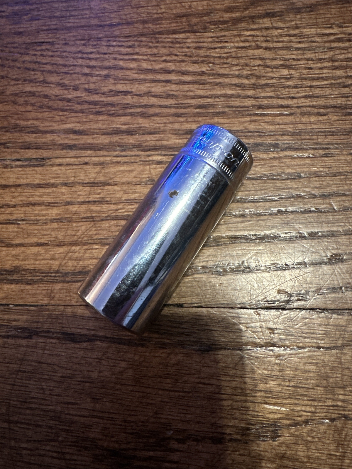 Snap On USA 18mm 6 Point 3/8″ Drive Deep Polished Chrome Socket SFSM18