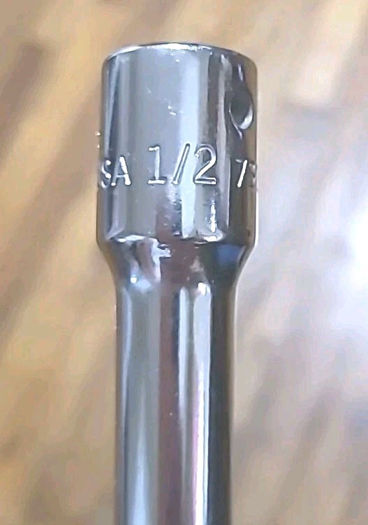 Easco 1/2″ Extensions-3″, 10″. 3/8″ Socket. EUC USA MADE Mechanics Tools