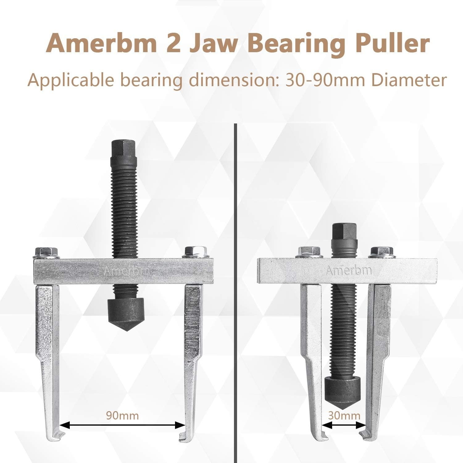 Two Jaw Bearing Puller Remover 30mm – 90mm Adjustable Tool for…