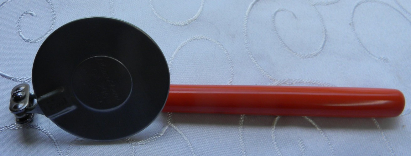 BLUE-POINT ORANGE VINYL GRIP 2-1/4″ ROUND TELESCOPING 14″ SHAFT MIRROR #GA295