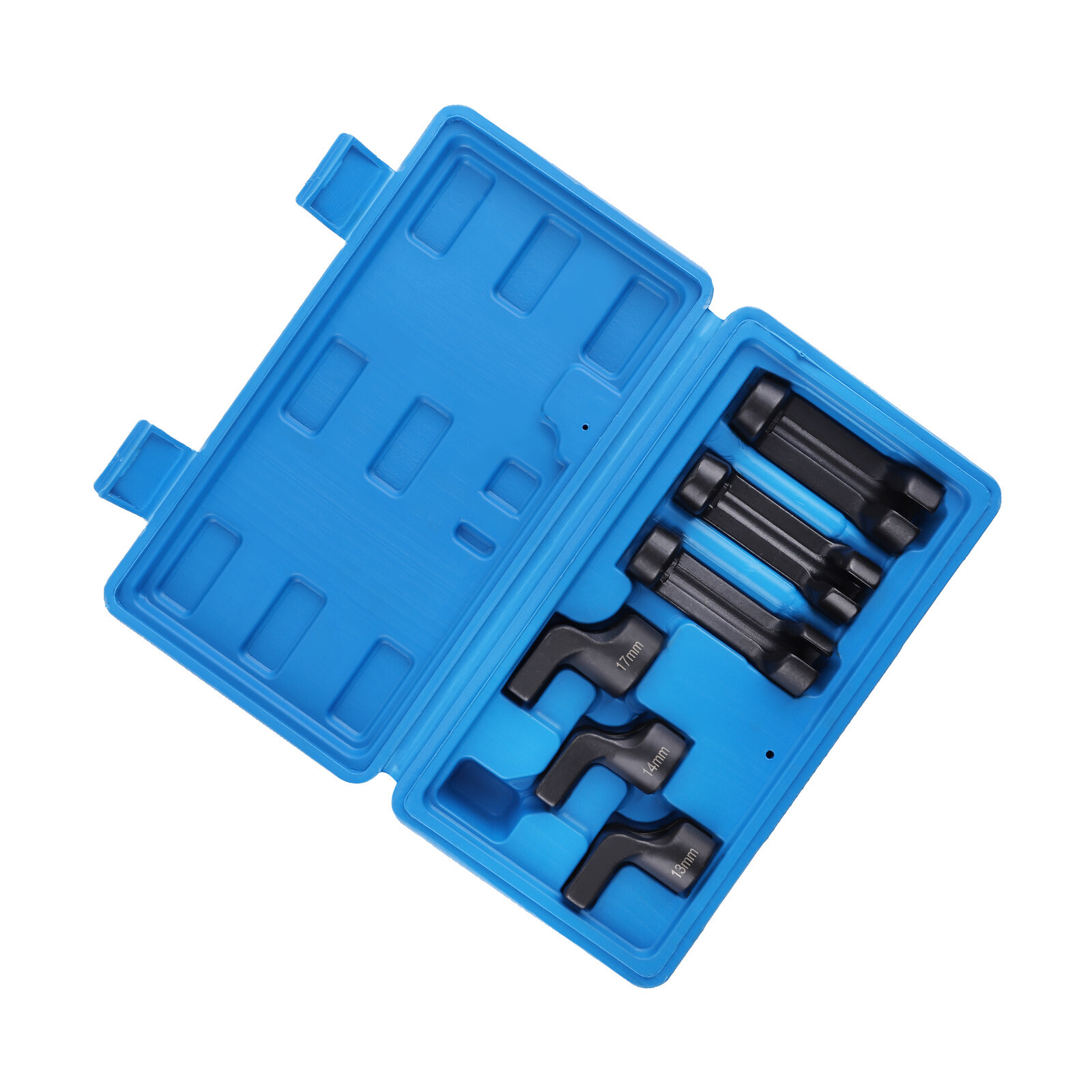 6x EGT Sensor Socket Set 13 14 17mm 3/8″ Exhaust Temperature Removal Tool Kit
