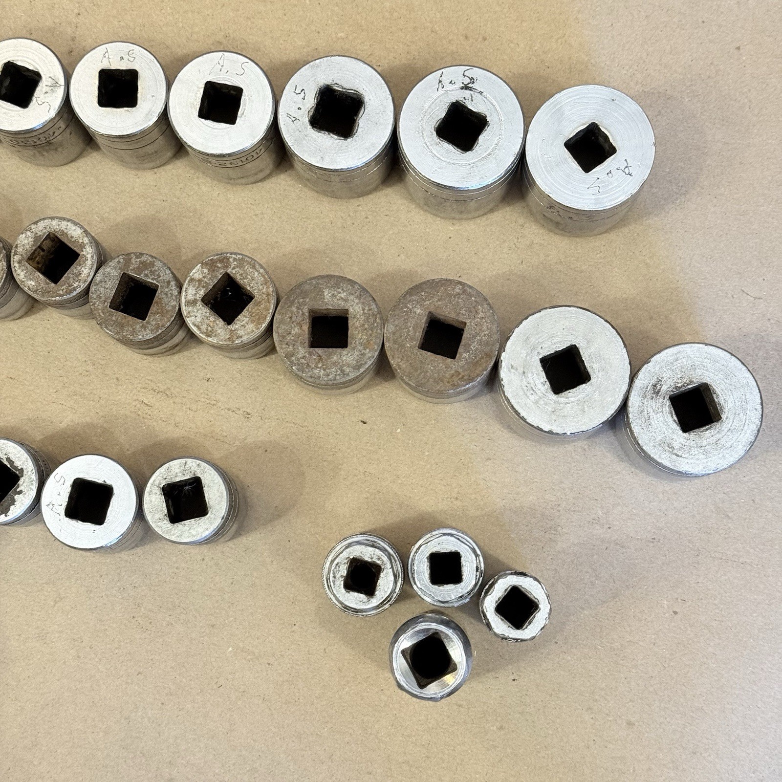 Vintage SK Tools 1/2″ Drive SAE Socket Sets 7/16″ to 1-1/4″ USA Made