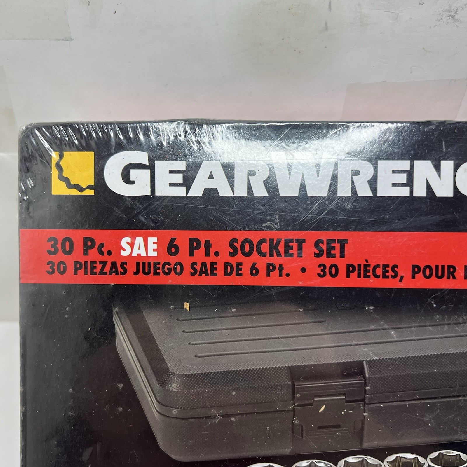 GearWrench 80569 30-Pc SAE 3/8″ Drive 6-Point Socket Mechanics Tool Set (Taiwan)