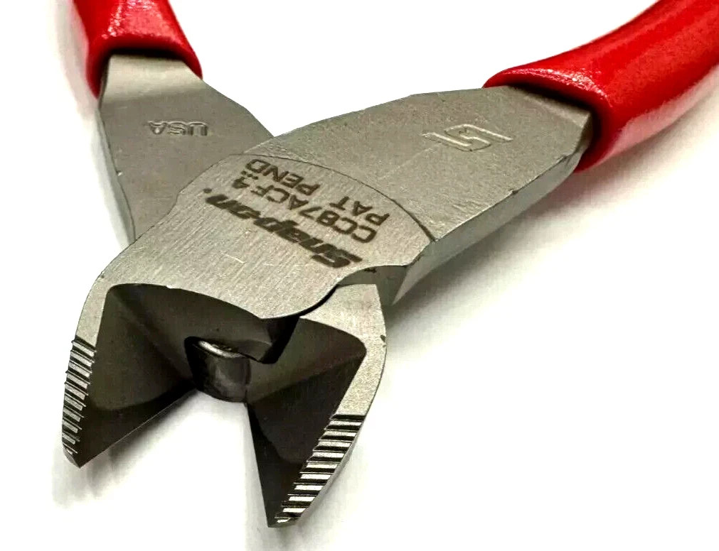 Snap-on RED 8″ Combination Cut Flush Cutter w/Hard Wire Feature CC87BCF NEW USA