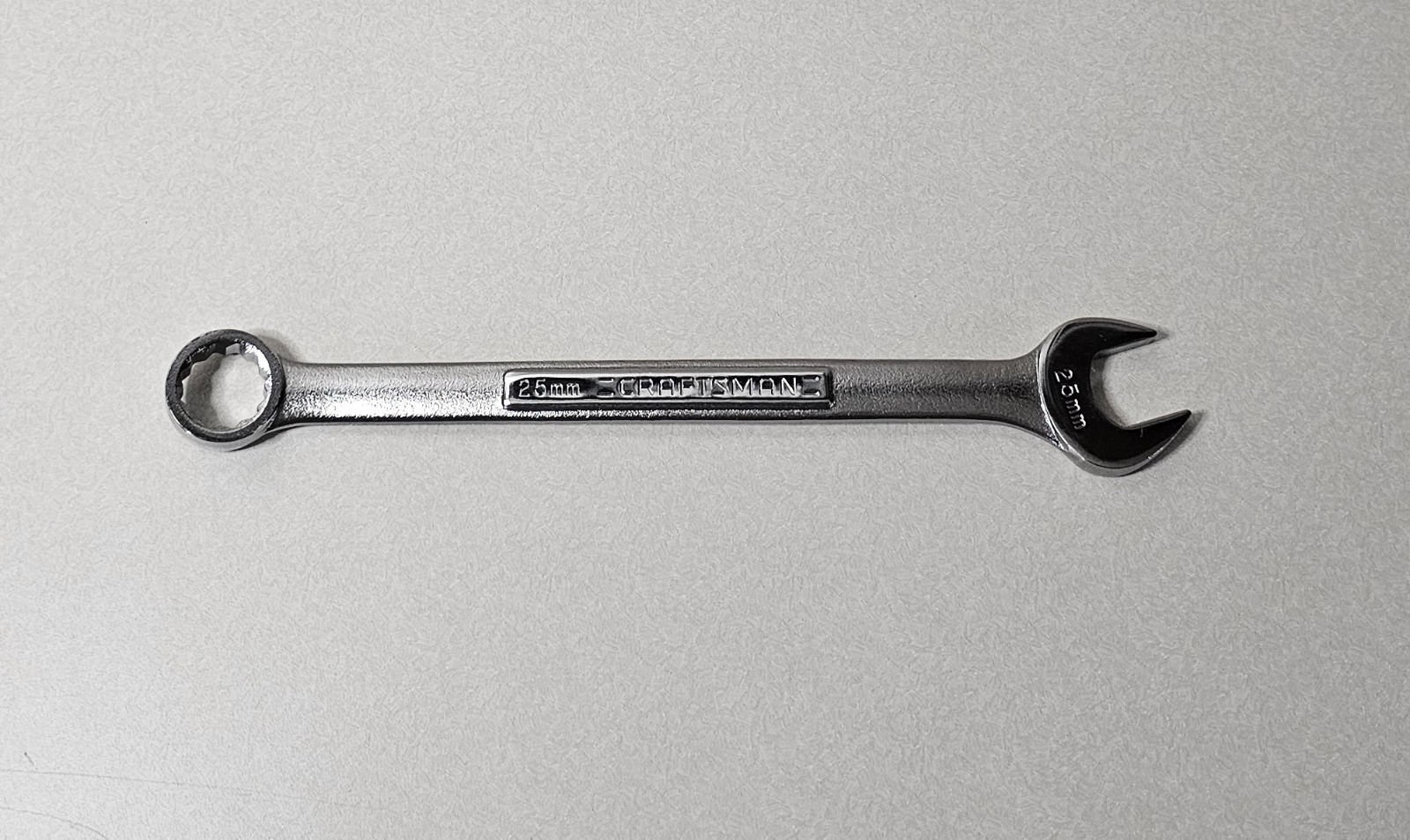 Craftsman Metric MM Combination Wrench USA 12pt 25mm – Part # 42931