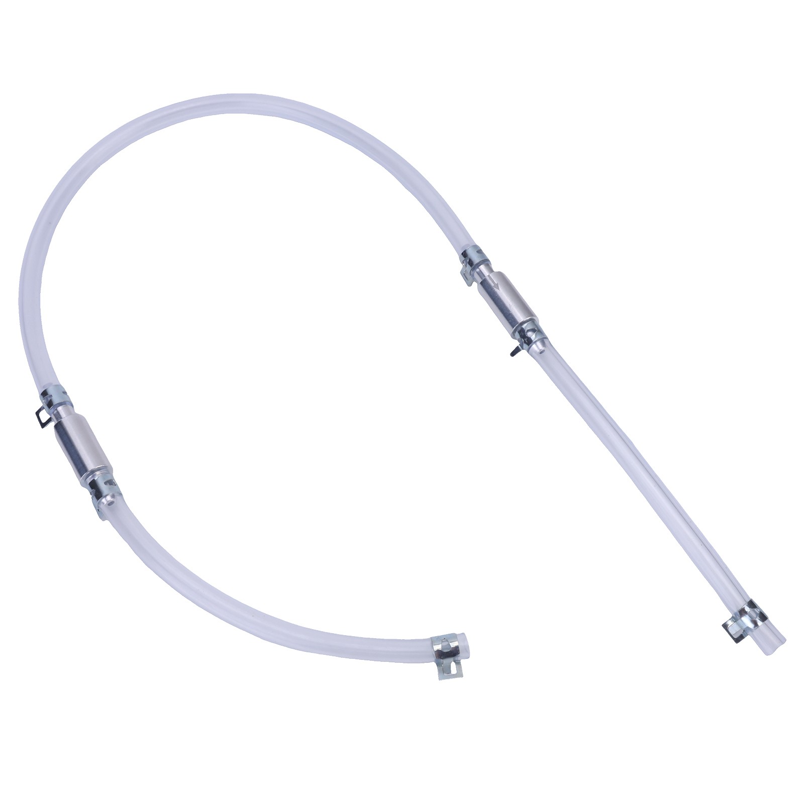 Car Motorcycle Clutch Brake Bleeder Hose One Way Valve Tube Bleeding Tool 2 Set