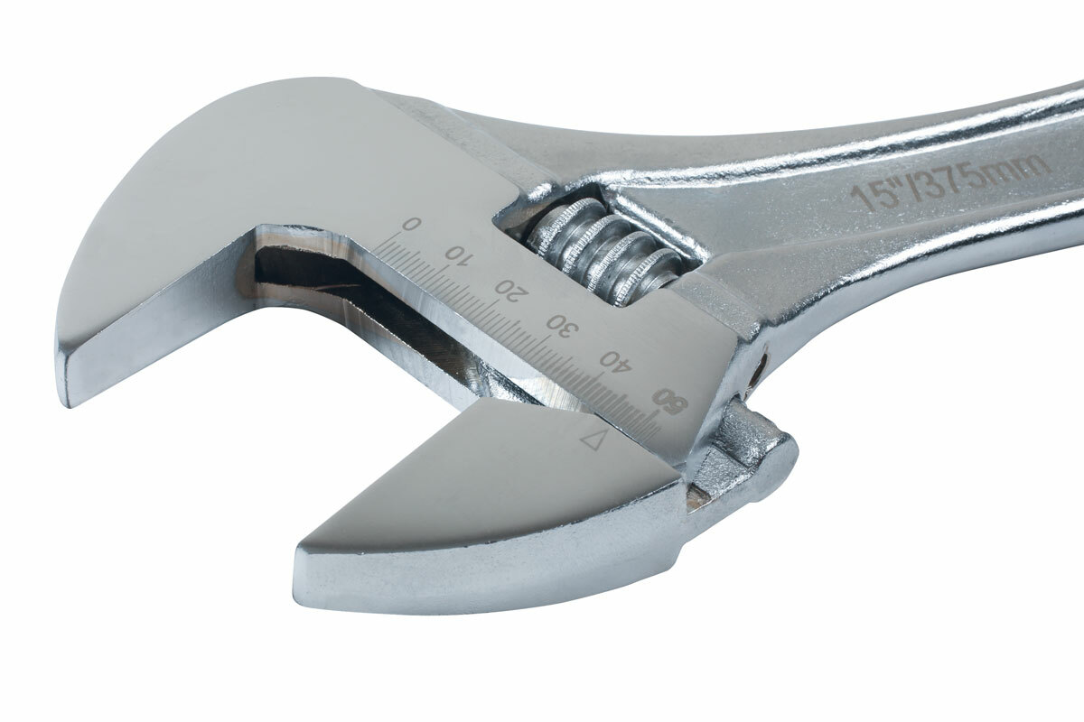 Laser 0168 18″ Adjustable Wrench