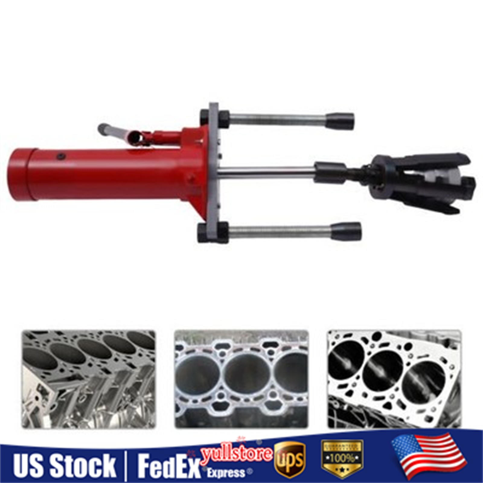 15T Cylinder Sleeve Liner Puller Hydraulic For Truck Tractor or Automotive USA
