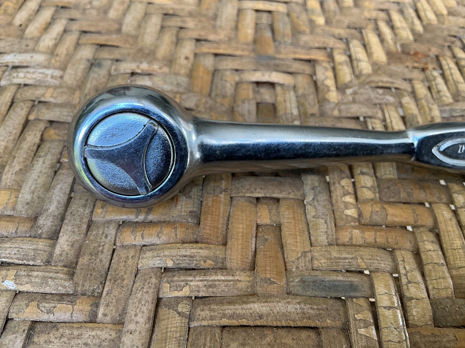 Vintage Indestro No. 2875 Socket Ratchet 1/4″ Drive VGC Made in USA