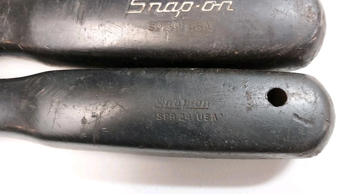 Snap On Tools Black Pry Bar Set SPBS8 X2, SPB12A SPB18 SPB24 8”-24” USA,