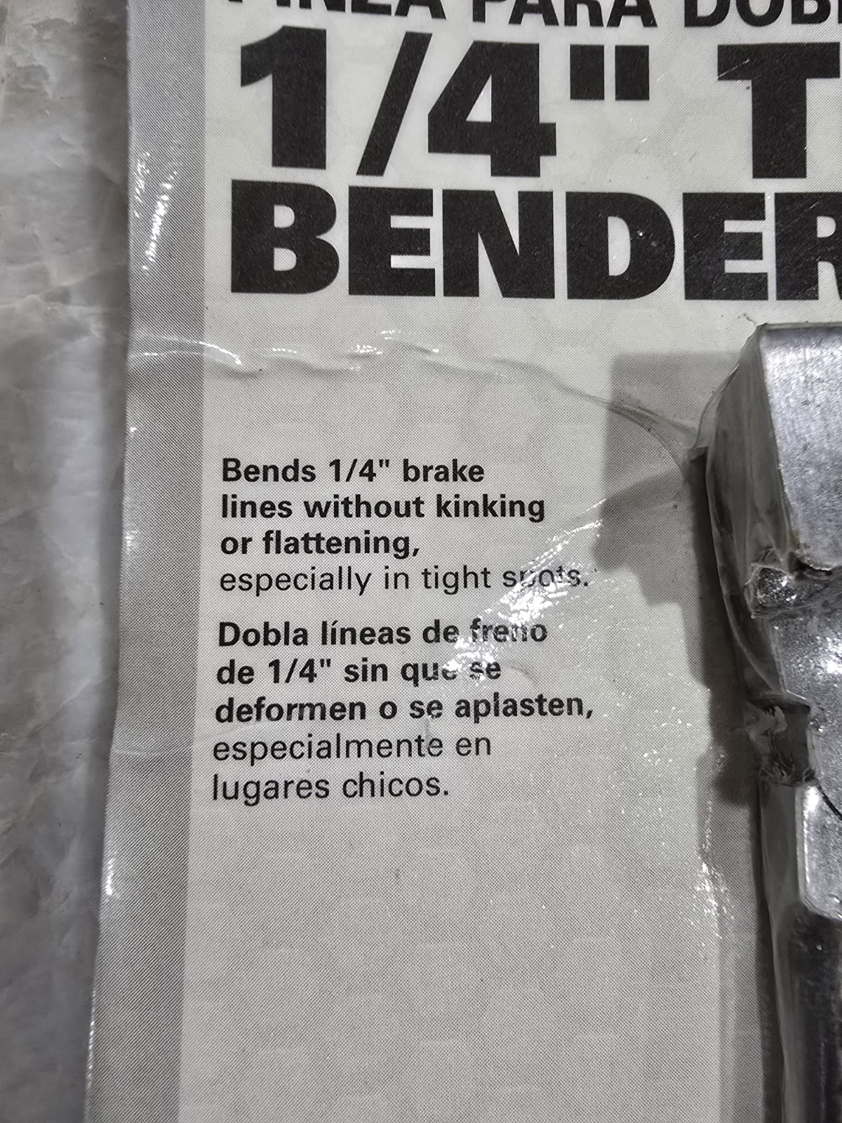 New Matco Tools 1/4” TUBING BENDING PLIERS, Part# TB440