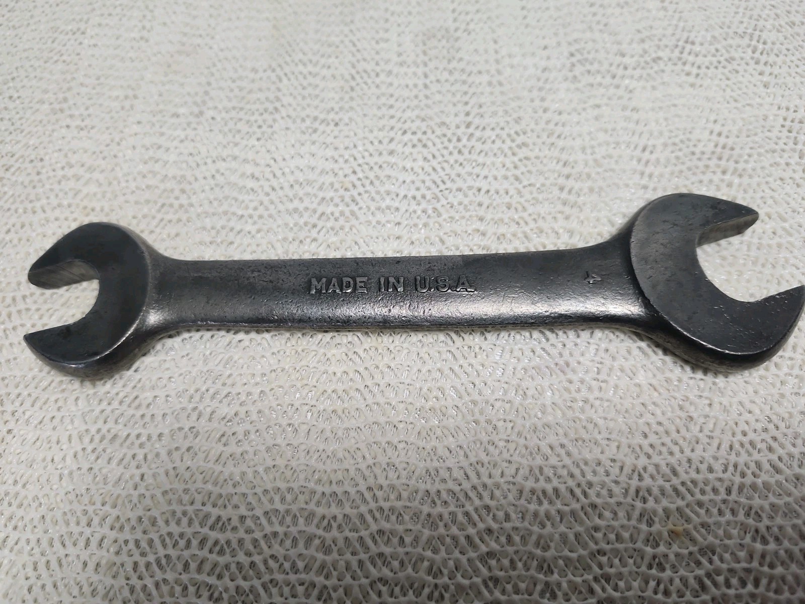 Pre 1930’s Vintage 7″ Double Open-End Wrench 5/8″ x 3/4″ Drop-Forged ~ USA
