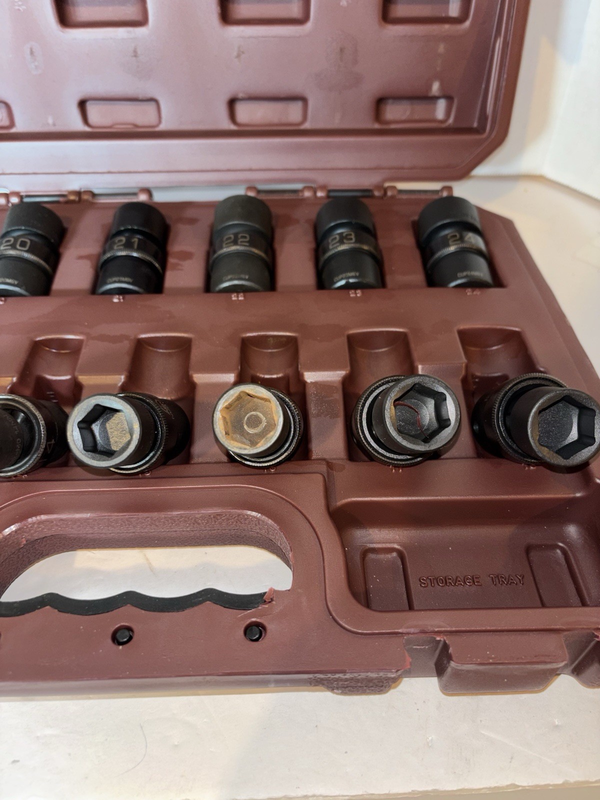 Matco Tools 13 Pc 1/2″ Metric 6 Pt ADV Universal Impact Socket Set – SCUPM136V