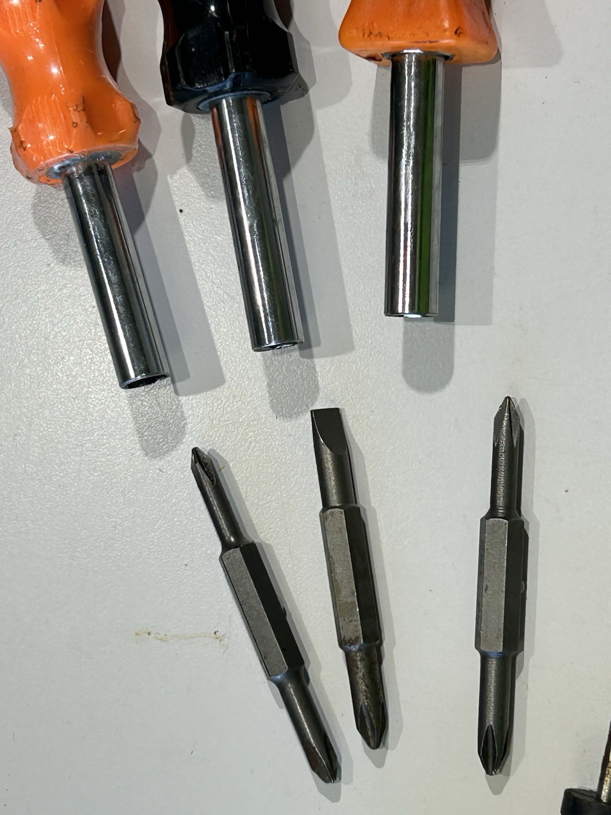 Lot Of 8 Hand Tools Tire Repair And Flip Sockets See Photos Used
