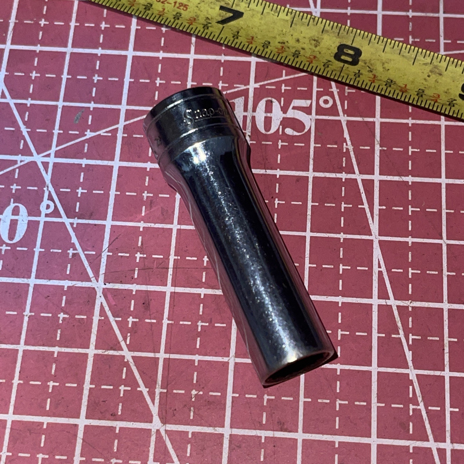 Snap on USA S6105 3/8 In SAE 3/8” Drive 12 point Deep Socket Nice