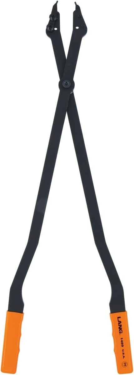 Lang 1489 GM 26″ Transmission Large Snap Ring Pliers Adapt-A-Case – USA MADE