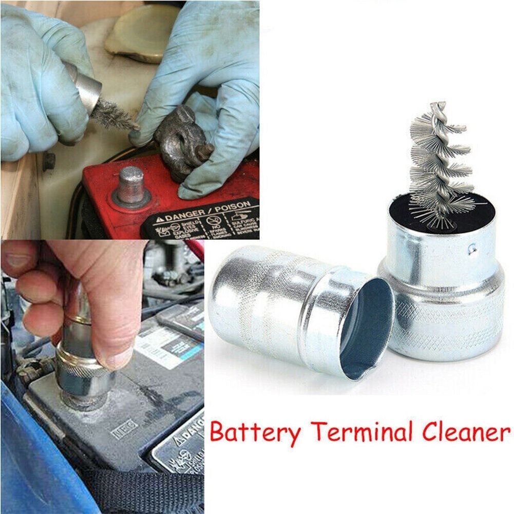 8.2 Cm Accessories Battery Brush Cable Cleaner Terminal Post Brand New