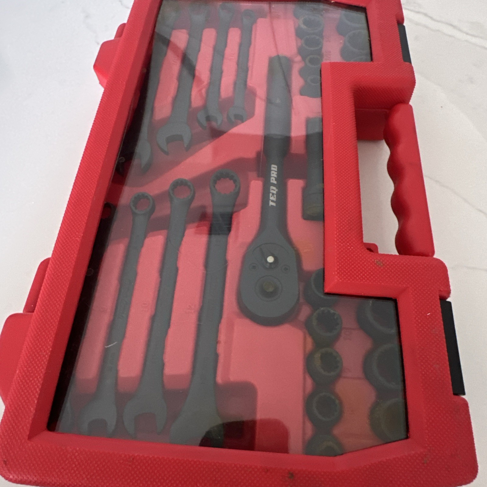 TEQ Correct Pro By GearWrench 26Pc 3/8” Drive Socket & Wrench Set MM SAE 40426A