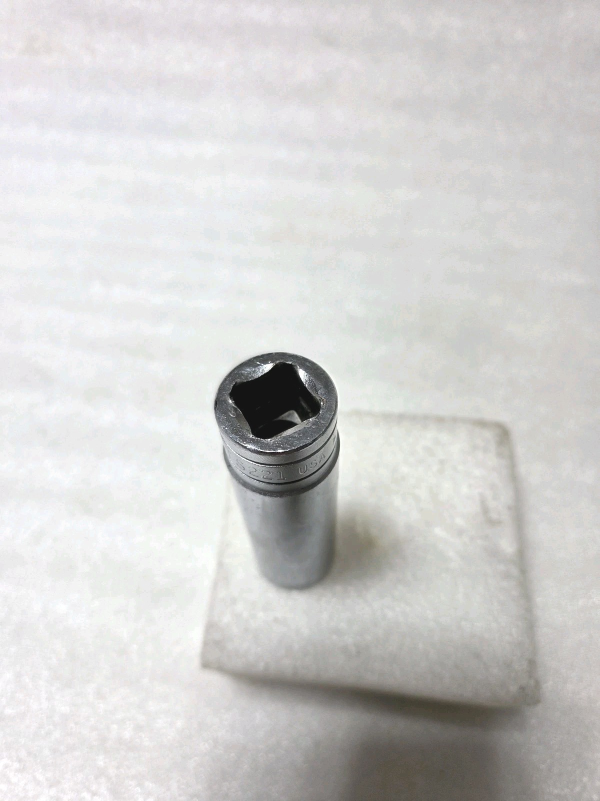 Snap-On TS221 11/16″ Deep Well Chrome Socket 1/2″ Drive 6 Point SAE USA