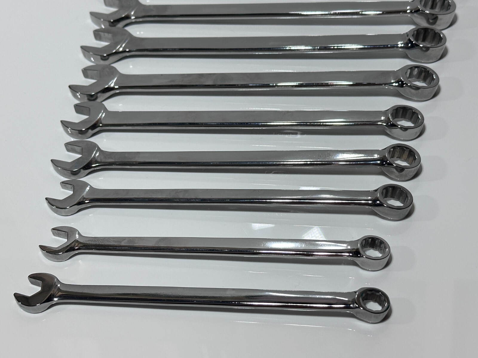Matco Tools USA SWCLM12T 11pc Metric 9mm-19mm Full Polish Combination Wrench Set