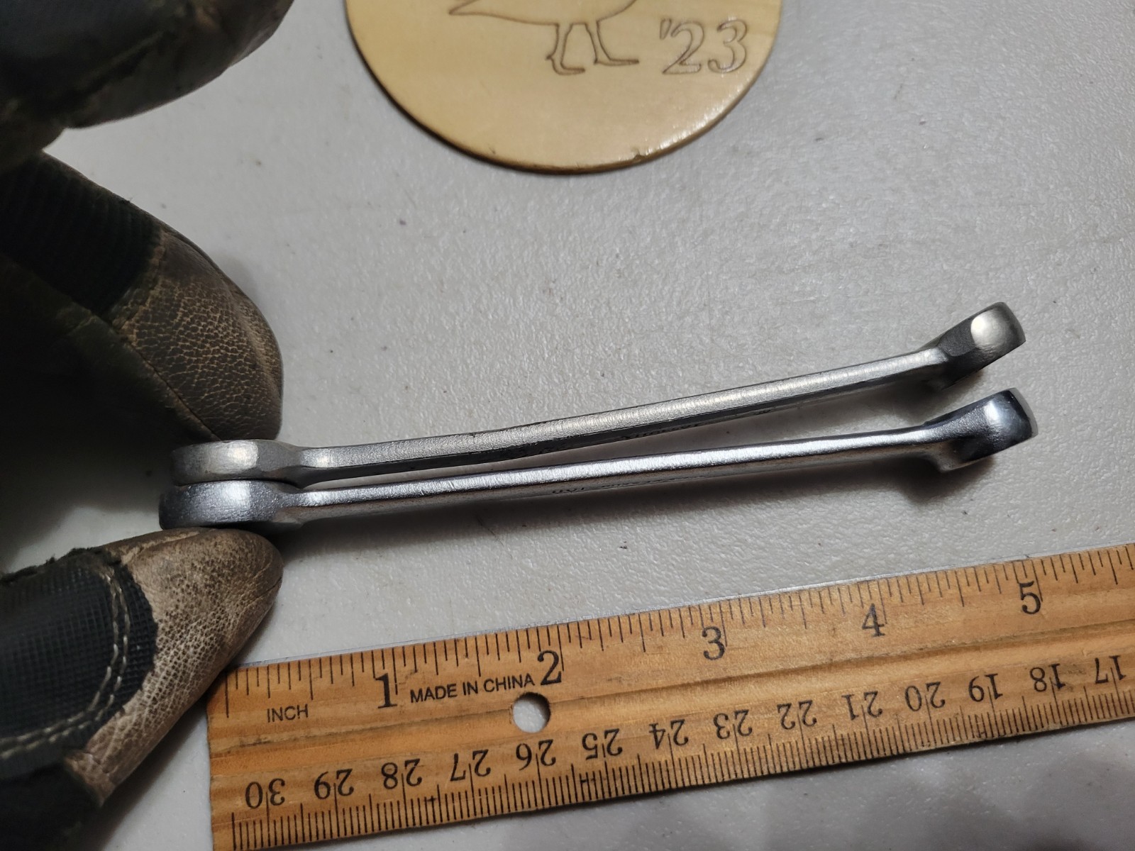 2x Vintage Billings Wrenches 7/16″ Pair Vitalloy 1161 Combination Made in USA