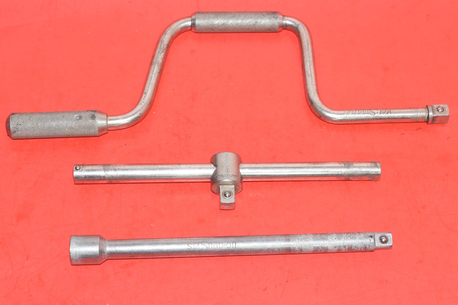 RARE COLLECTIBLE Snap-On 1/2″ Drive 1930 – 1931 Captive Plug Ratchet Socket Set