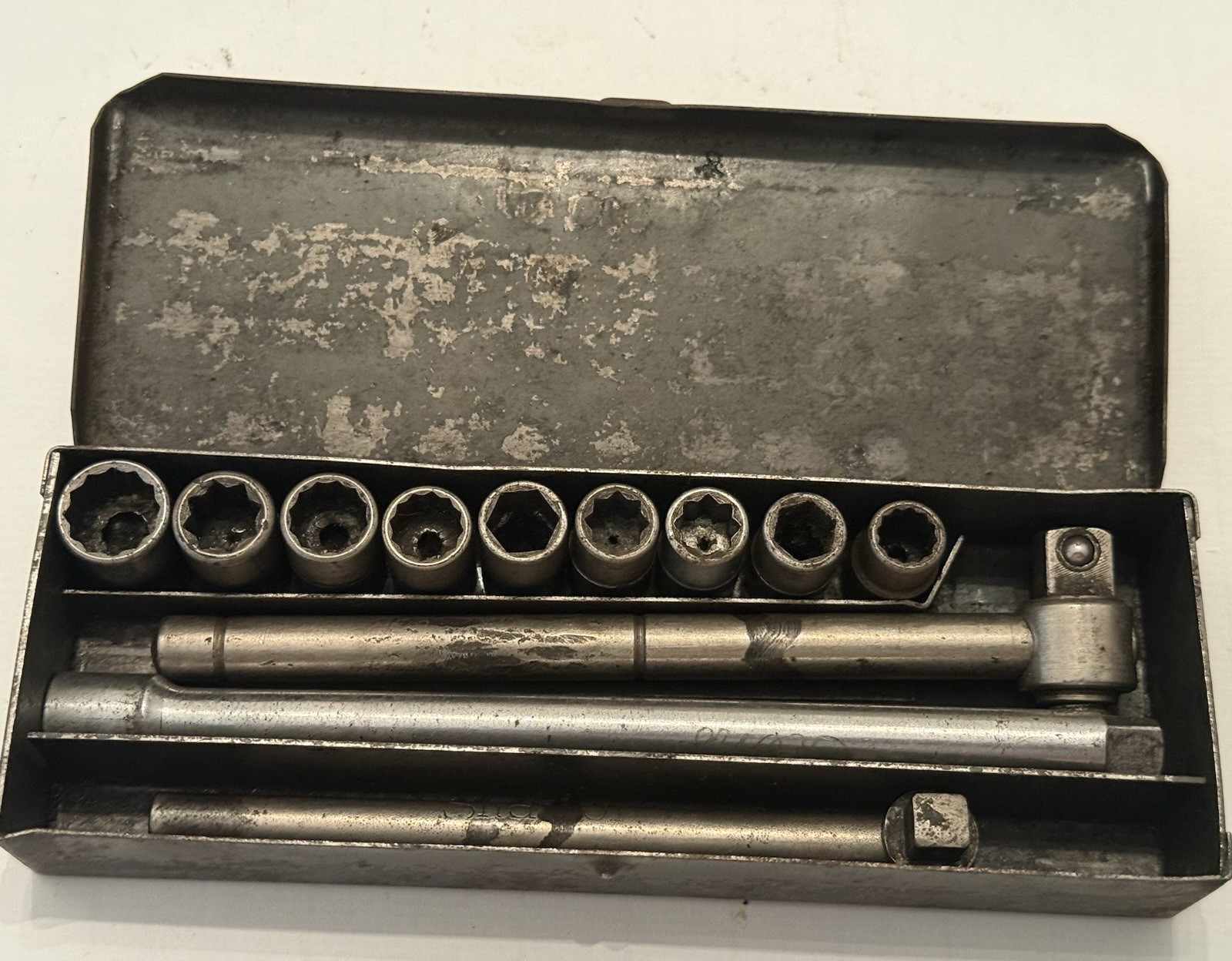 Snap On 1929/1931/1935…Antique Socket Set One Of A Kind!! See All Photos