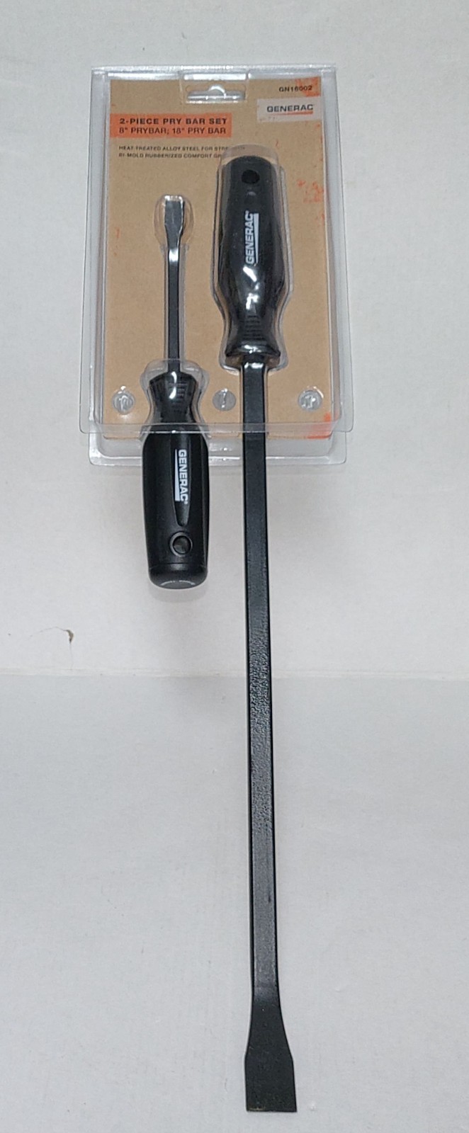 Generac OEM 2 Piece 8″ & 18″ Pry Bar Set GN16002 New Sealed