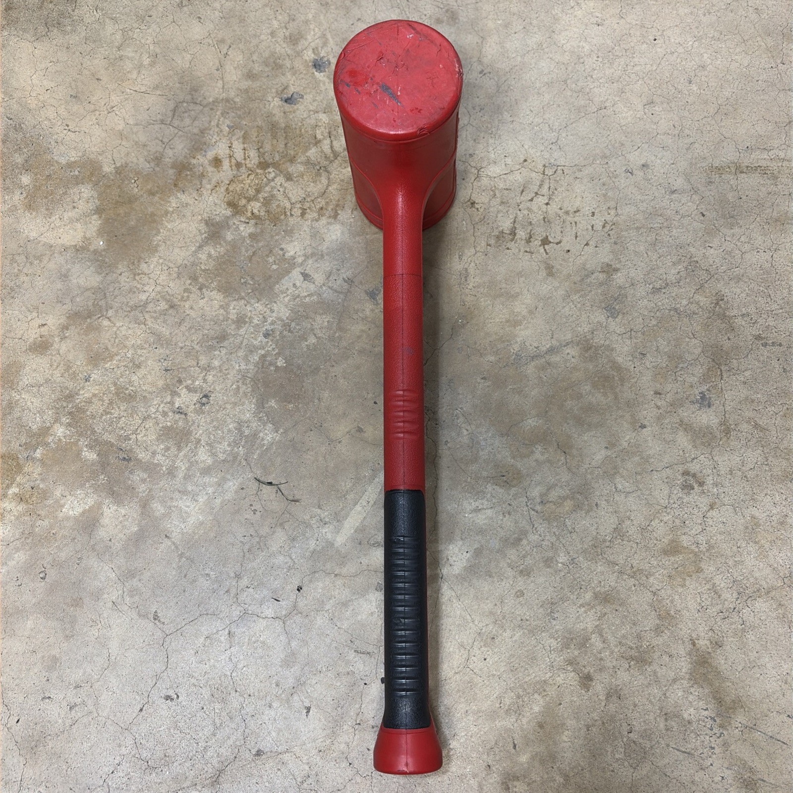 Snap-On Tools 56 oz Soft Grip Dead Blow Hammer Red HBFE56 EUC
