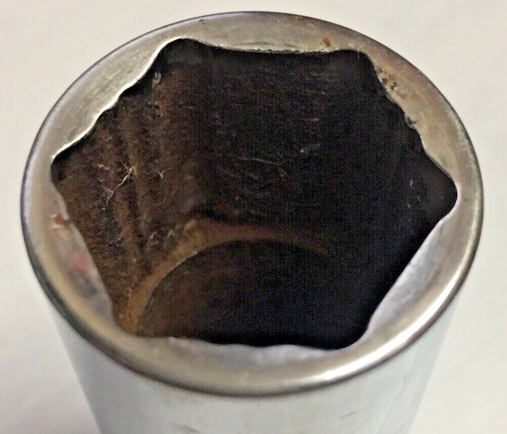 Mac Tools XD286G 7/8″SAE 3/8″dr Deep Chrome 6pt Socket Good Condition (bag)