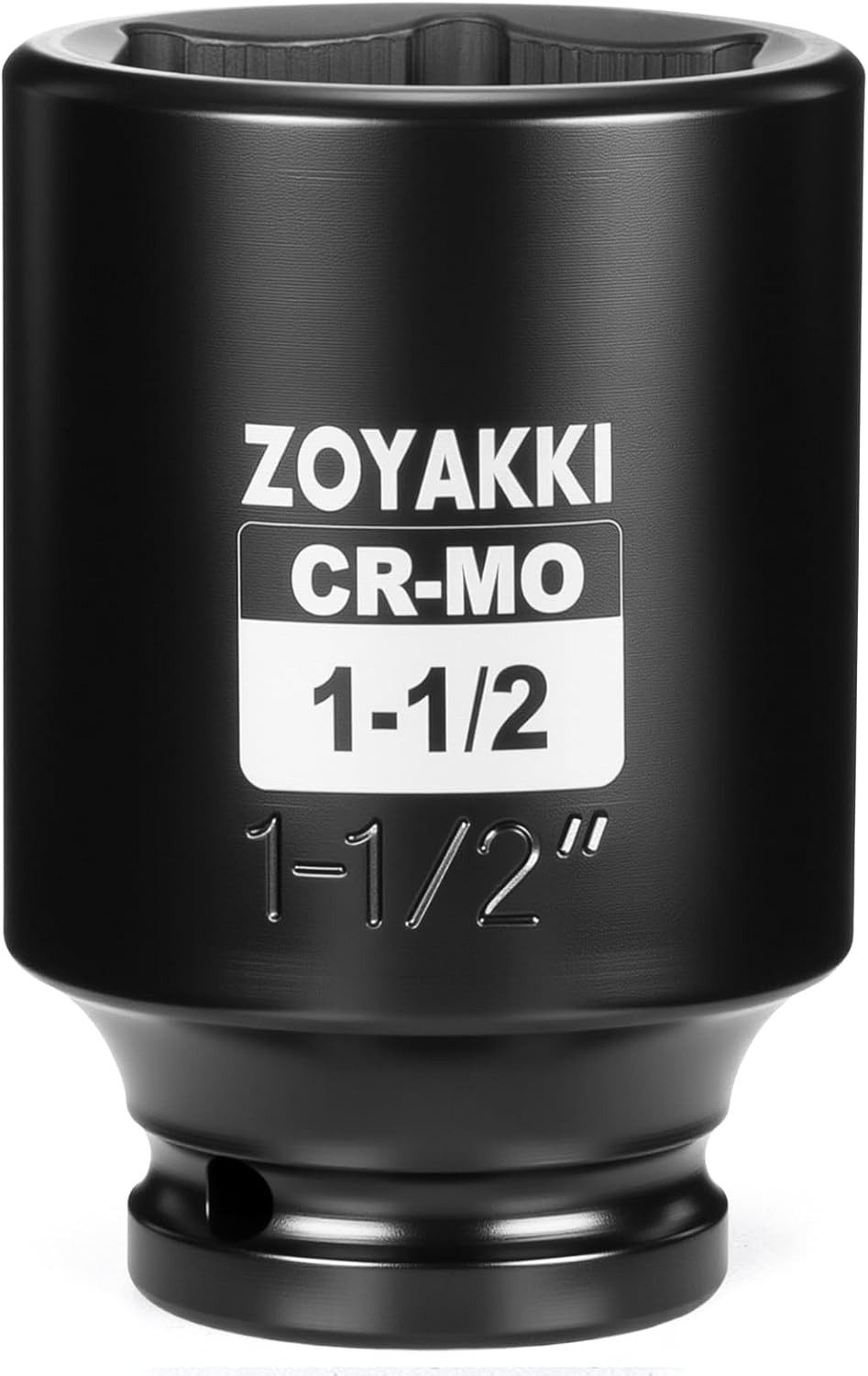 Corrosion-Resistant 1-1/2″ Deep Impact Socket – Professional-Grade Performance