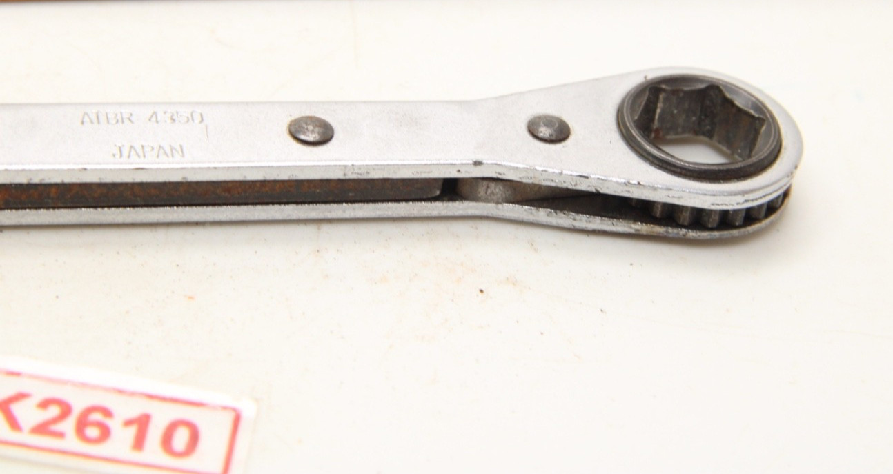 Continental Air Tool 7/16″x1/2” 6Pt. SAE Ratcheting Box Wrench ATBR4350 Modified