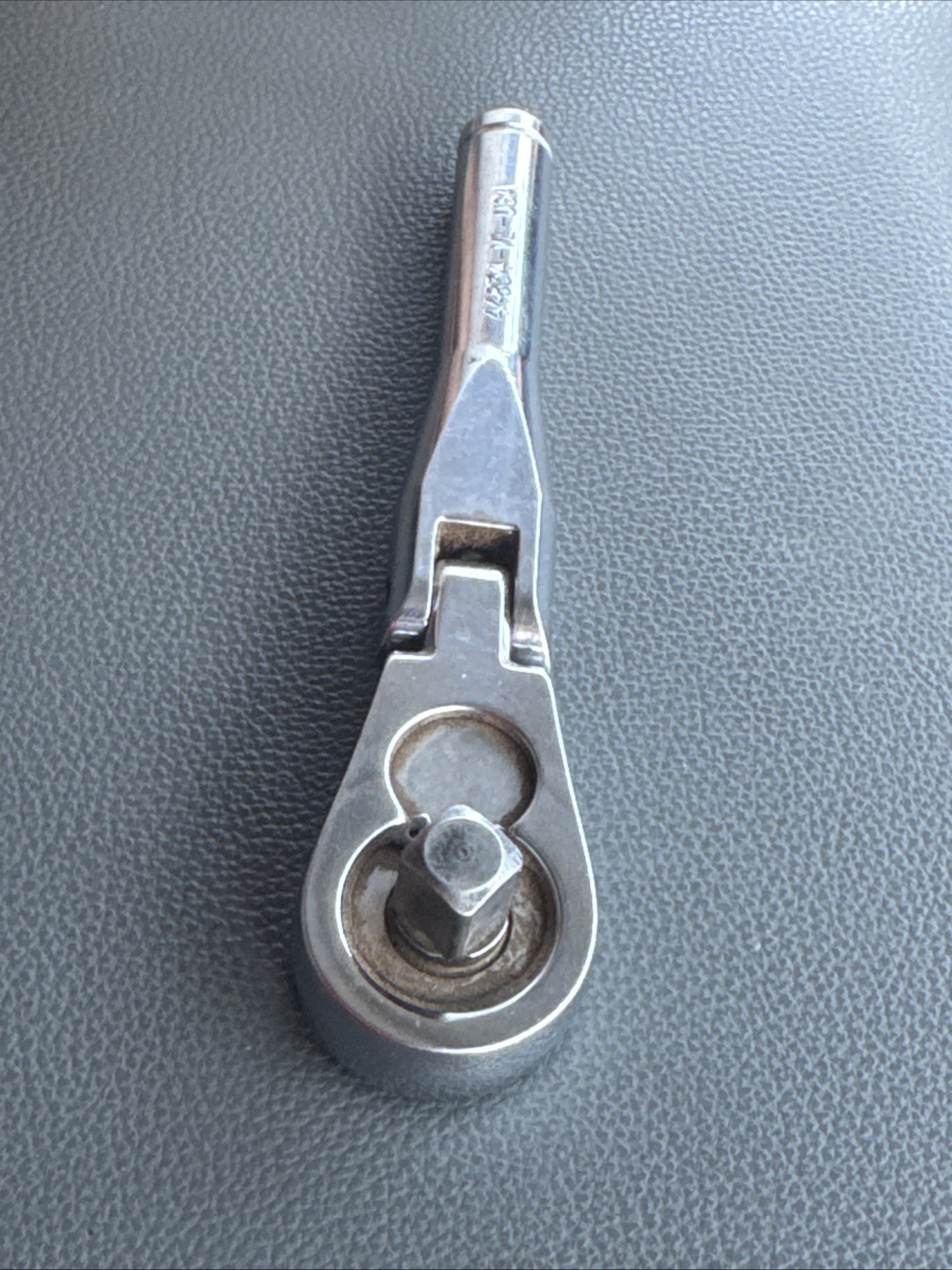 Craftsman 3/8 Drive Stubby Flex Ratchet – Part # 44834 -VL- USA (has engravings)