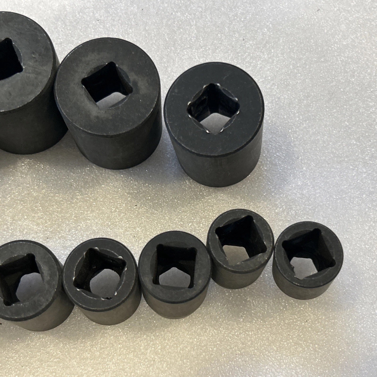 Klutch Impact Sockets 6 Point 1/2″ Drive SAE 13 Pieces