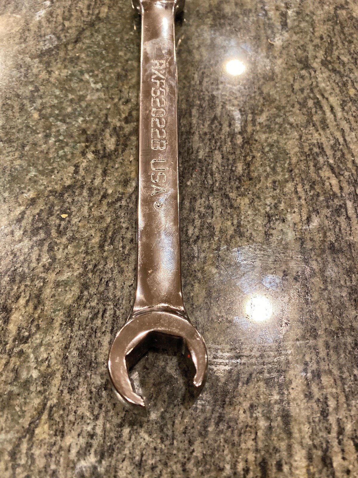 Snap-On rxfs2022b sae 5/8 11/16″ double flare nut 6pt line wrench new