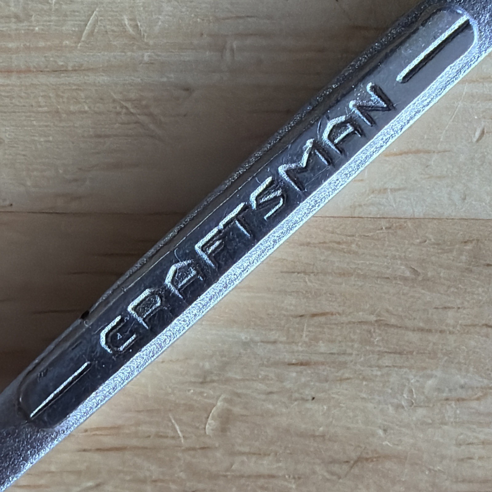 Craftsman 1/4″ x 5/16″ Double Open End Wrench Flying -V- V Series Vtg USA READ!