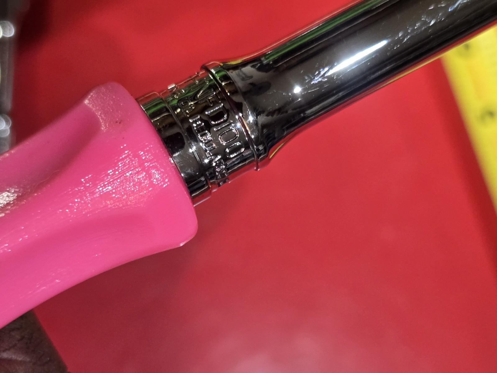!PINK SNAP ON RARE SWIVEL HEAD SET! 3/8 Drive and 1/4. THNFD72 and FHNFD100. NEW