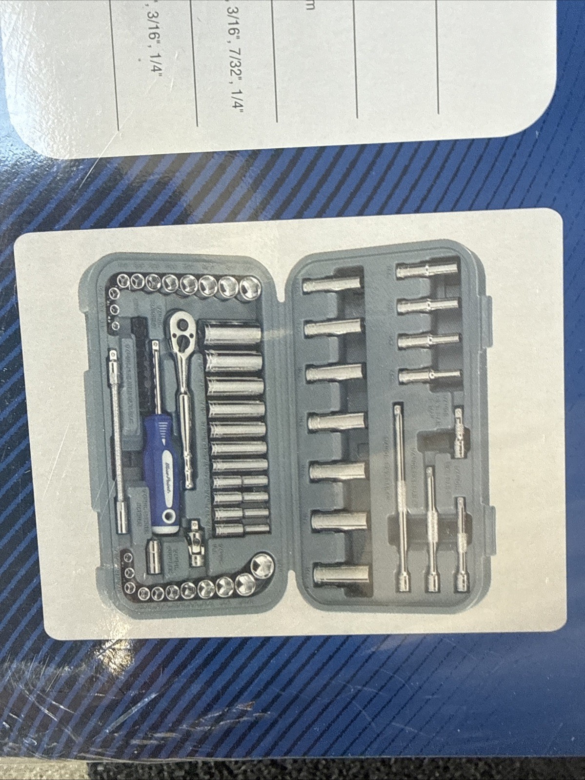 For Blue Point Snap On BLPGSS1462 1/4 Drive General Service Set. NEW!!