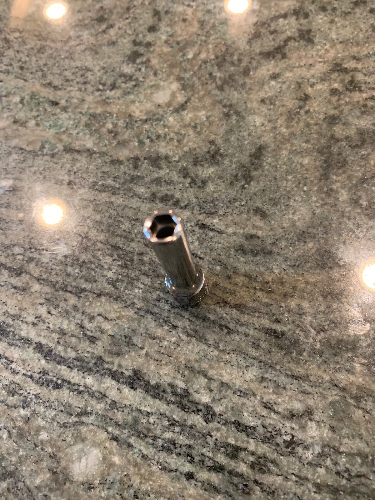 Snap-on stmm5.5 1/4 drive 5.5mm metric deep 6 point chrome socket