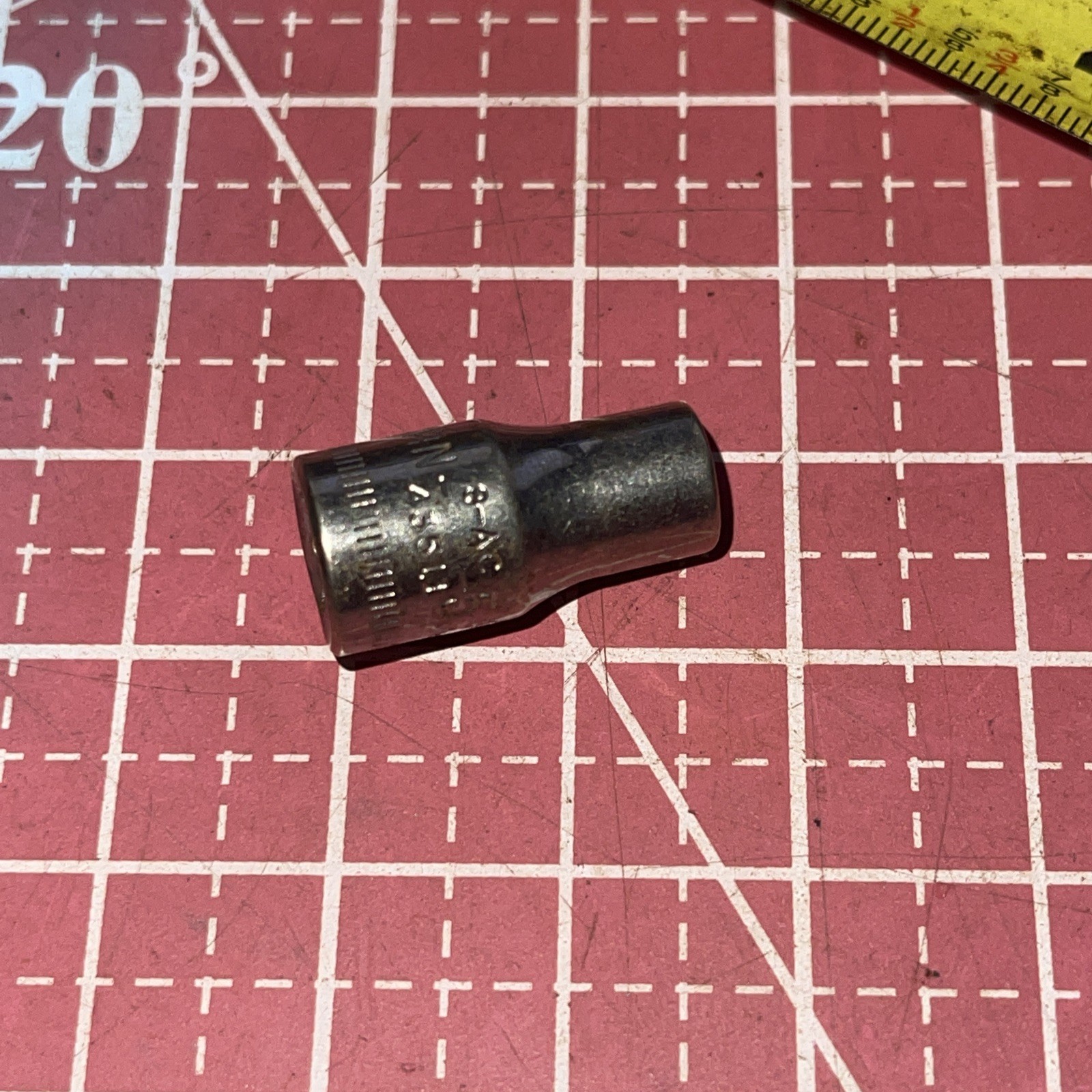 Craftsman 43511 S-AC 5.5 MM Metric 1/4 Drive 6 Point Socket SAC 5.5MM