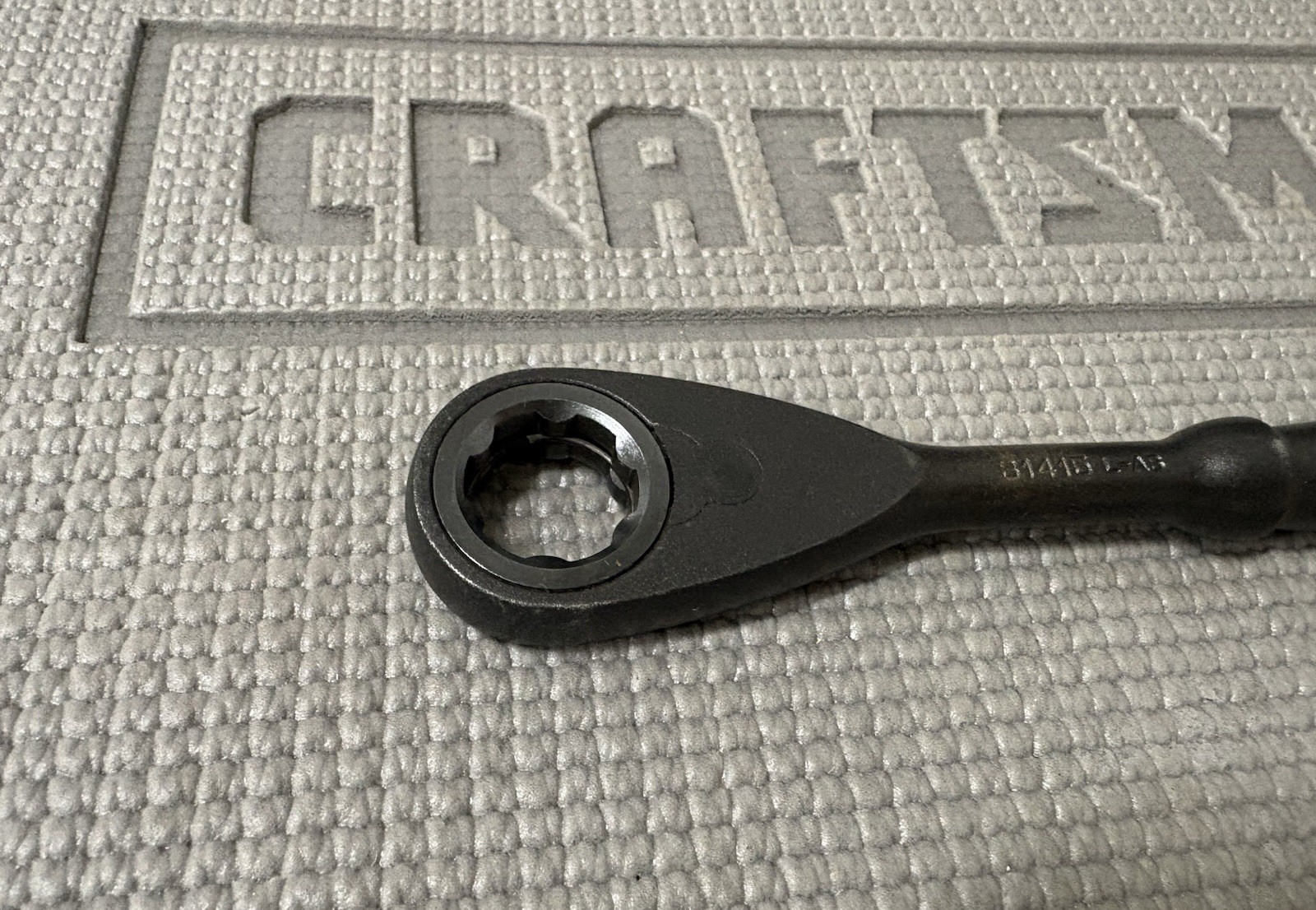 Sears Craftsman Max Axess Pass Thru Ratchet 3/8″ Drive 31415 L-AB Black Oxide