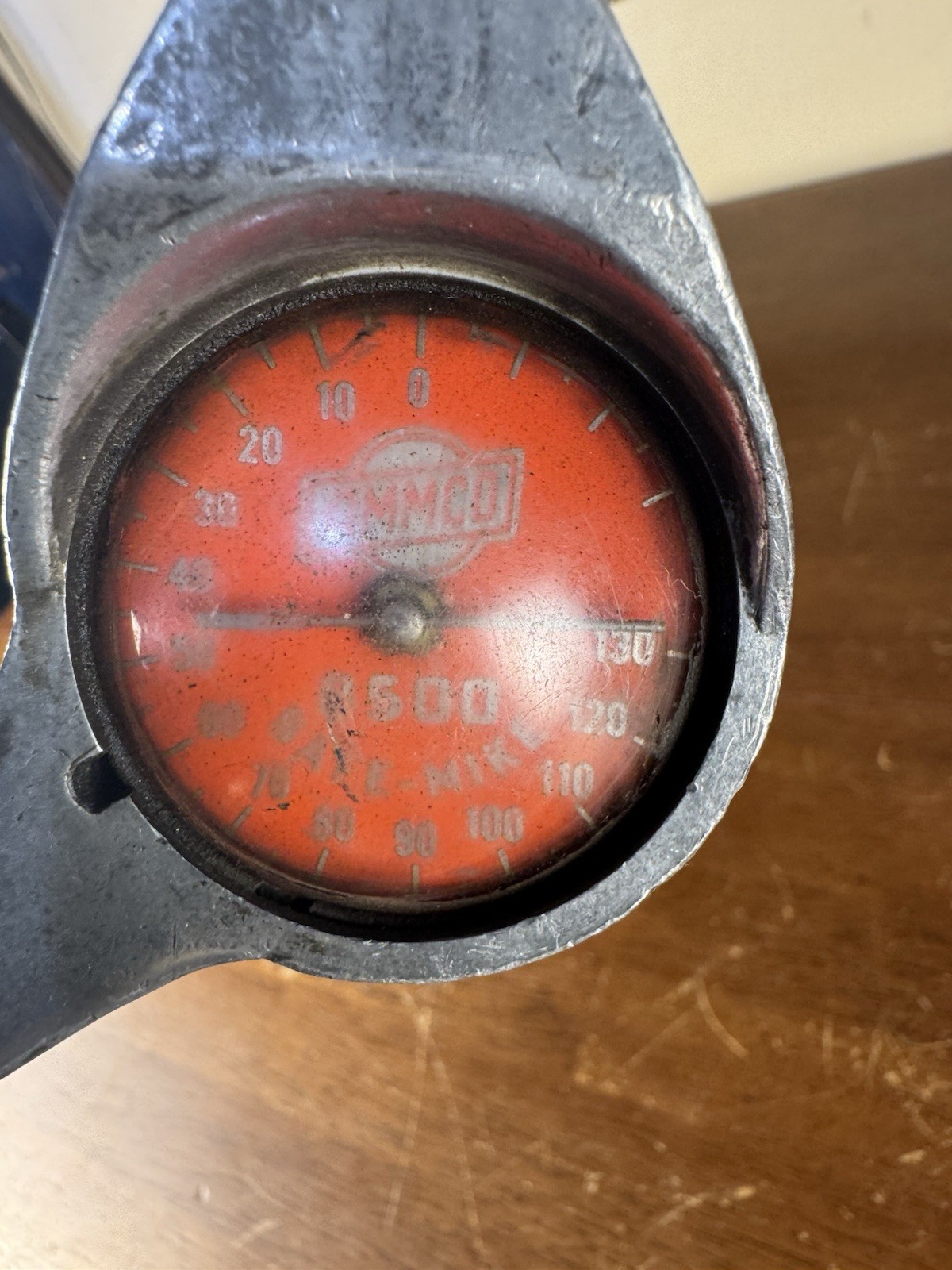 AMMCO 8500 Safe-Mike Brake Drum Micrometer Gauge USA Vintage Tool