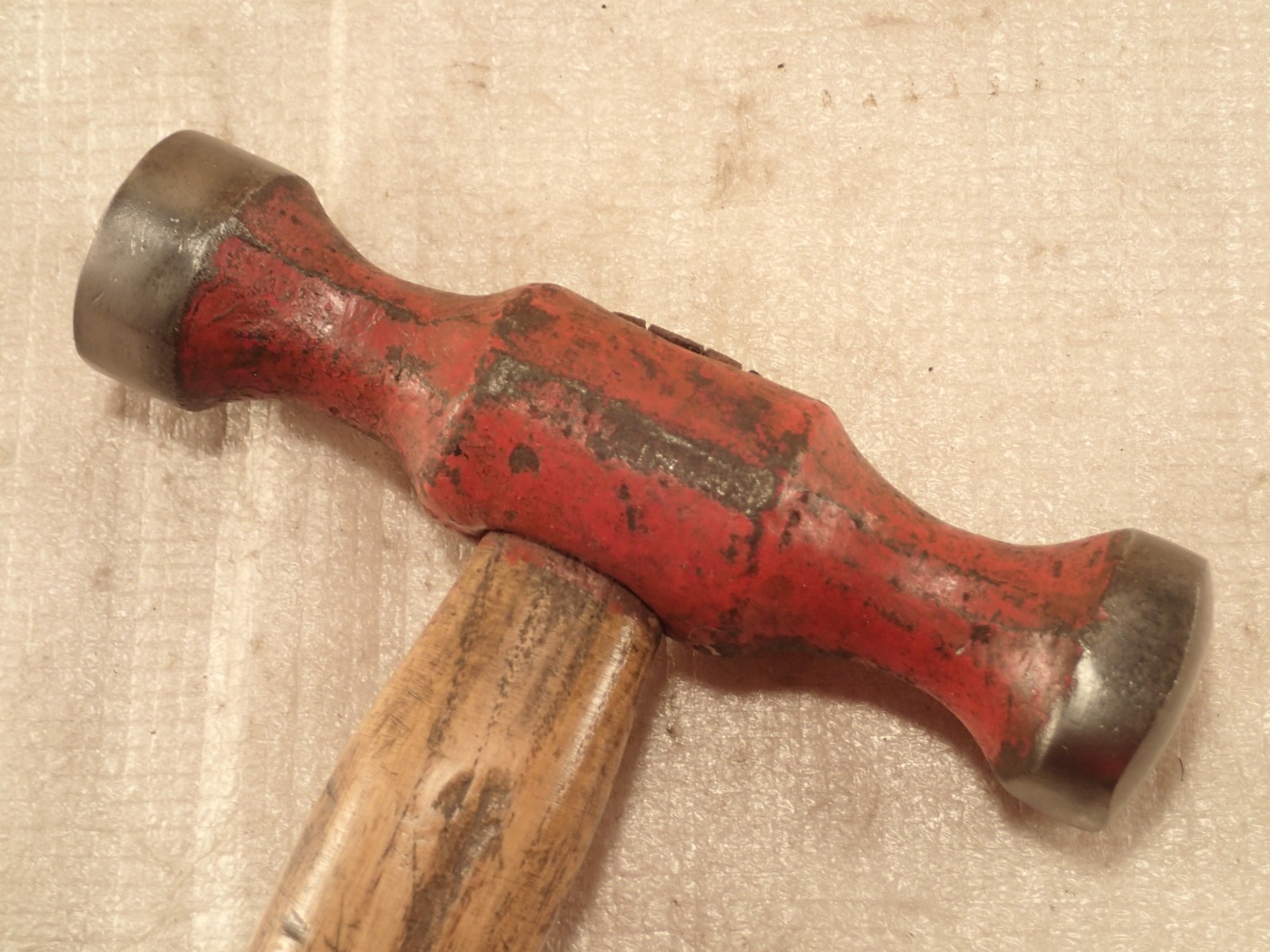 Vtg Auto Body Metal Forming Shaping Round & Square Crowned Domed Face Hammer