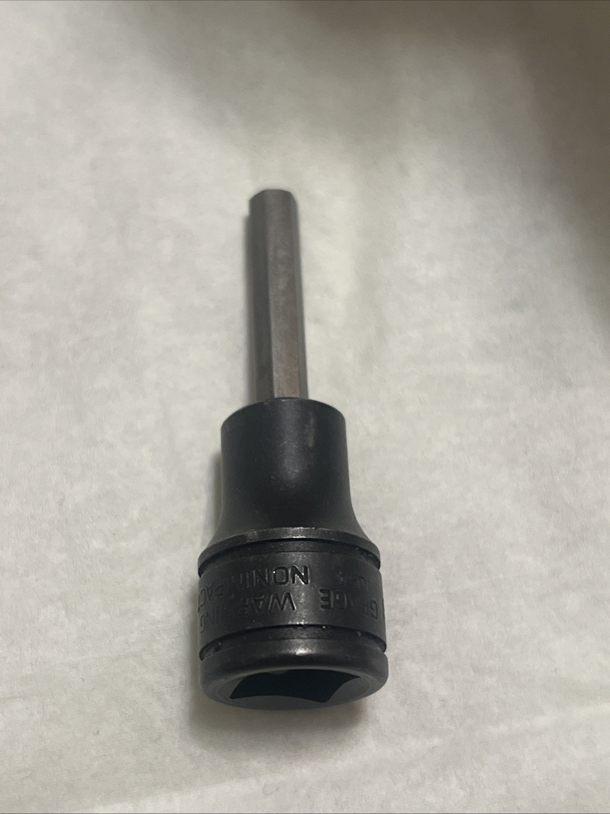 Snap-On Tools GFA6E 3/16″ Hex Bit Socket Driver 3/8″ Drive Black Oxide USA